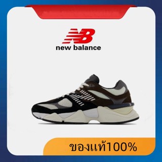 New Balance 9060 Black coffee Mens shoes Sports shoes 100% authentic