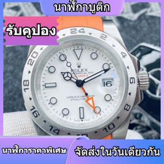 【ยิงจริง rolex】พร้อมปฏิทิน/นาฬิกากลไก/นาฬิกาแฟชั่น/นาฬิกาลำลอง/