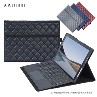 Luxury PU Leather Case For Microsoft Surface Pro 9 8 7 6 5 4 X Plus Go 1 2 3 Soft TPU Tablet Sleeve Stand Protective Shell Cover