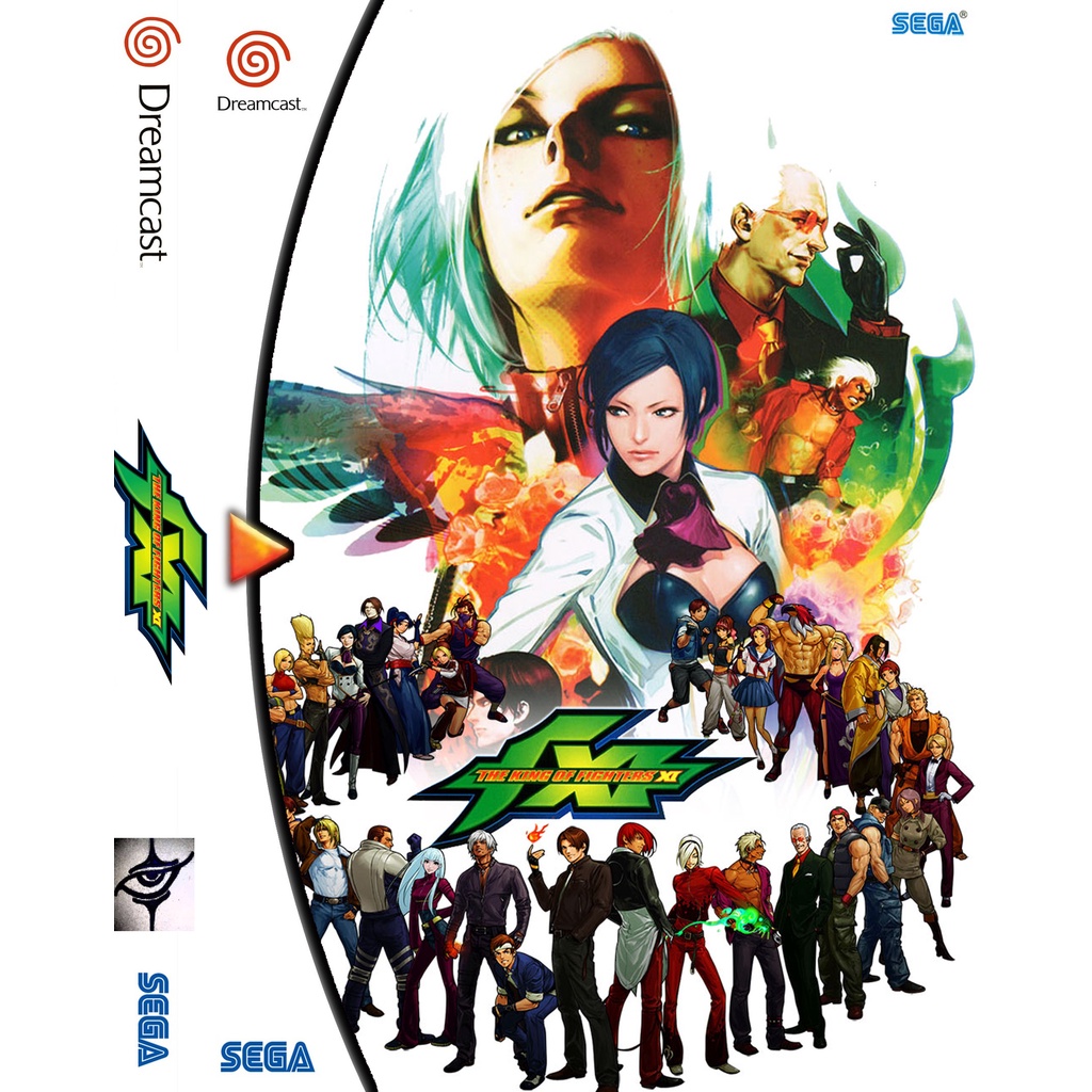 DreamCast - THE KING OF FIGHTER XI (ปลดล็อคตัวละครพิเศษครบ) ไม่มีวางจำหน่ายตามปกติบนเครื่องดรีมแคส