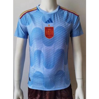 22-23 Spain Away Player Version Soccer Jersey National Team football jersi 2022 2023 Jersey