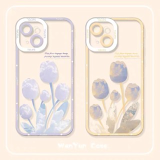 เคสโทรศัพท์มือถือ ลายดอกไม้ สีโปร่งใส สําหรับ case Vivo Y27 Y36 5G V27 V27E Y02 y22 Y22S Y35 Y16 Y02S V25 V25E Y33T Y33S Y21 Y21T Y71 Y31 Y20 Y20S Y12S Y12A V23 S1 Pro Y91 Y93 Y95 Y11 Y12 Y15 Y17 Y19 V20 Y15S Y01 Y30 Y50 Y91C V9 V21 V23E