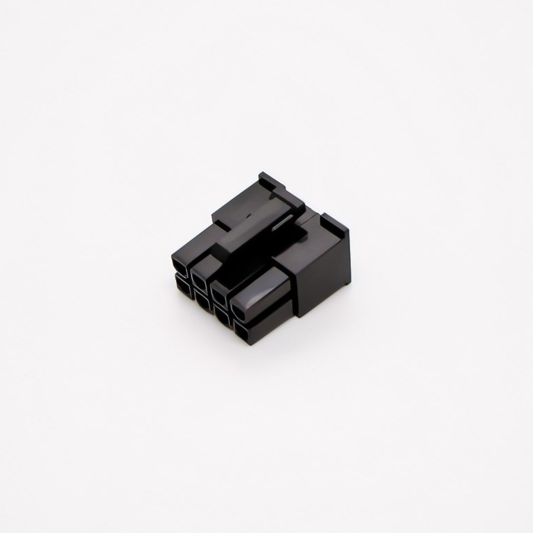 Molex Connector  8 Pins (Male) , Pitch 4.00mm Wire AWG 20 to 30