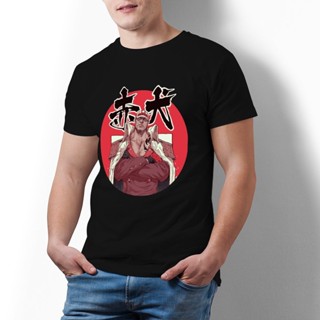 เสื้อวินเทจผญ Camiseta de Bandai One Piece Sakazuki Akainu para hombre, ropa de calle japonesa, 100 algodón, manga corta