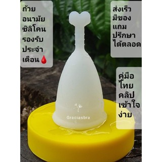 ถ้วยอนามัยเดี่ยว รีฟิล สุ่มของแถม พร้อมส่งเร็ว กทม ใช้กล่องรียูส