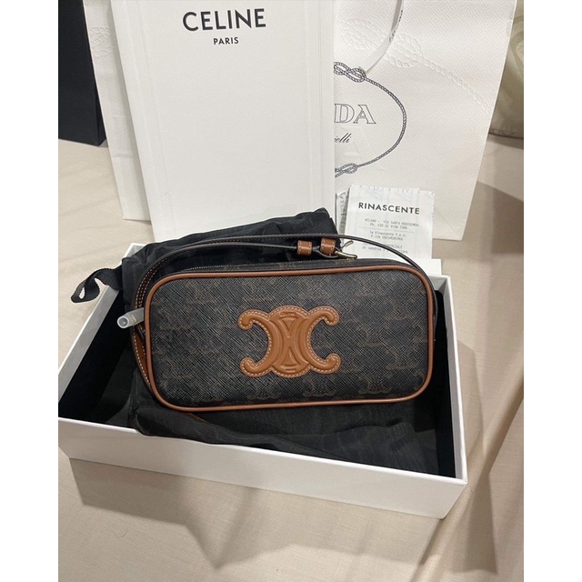 Celine camera shoulder bag ของใหม่ แท้ 100 Shopee Thailand