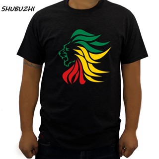 เสื้อยืดแขนสั้น พิมพ์ลาย Rasta Lion Rastafari Jamaica Judah สไตล์คลาสสิก ไม่ซ้ําใคร สําหรับผู้ชาย ILhcoe67LKgpcc77S-5XL