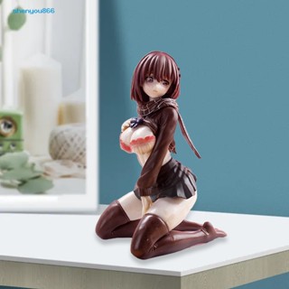 ฟิกเกอร์อนิเมะ JK Style Sexy Pose Vivid Face School Uniform Beautiful Girl Action Figure for Fans