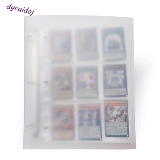 DYRUIDOJ1 Cards Photo Albums Board Game 20/40/60 Page Card Sleeves Card Storage Wallets Binders Albums Big Capacity Cards Collection Book