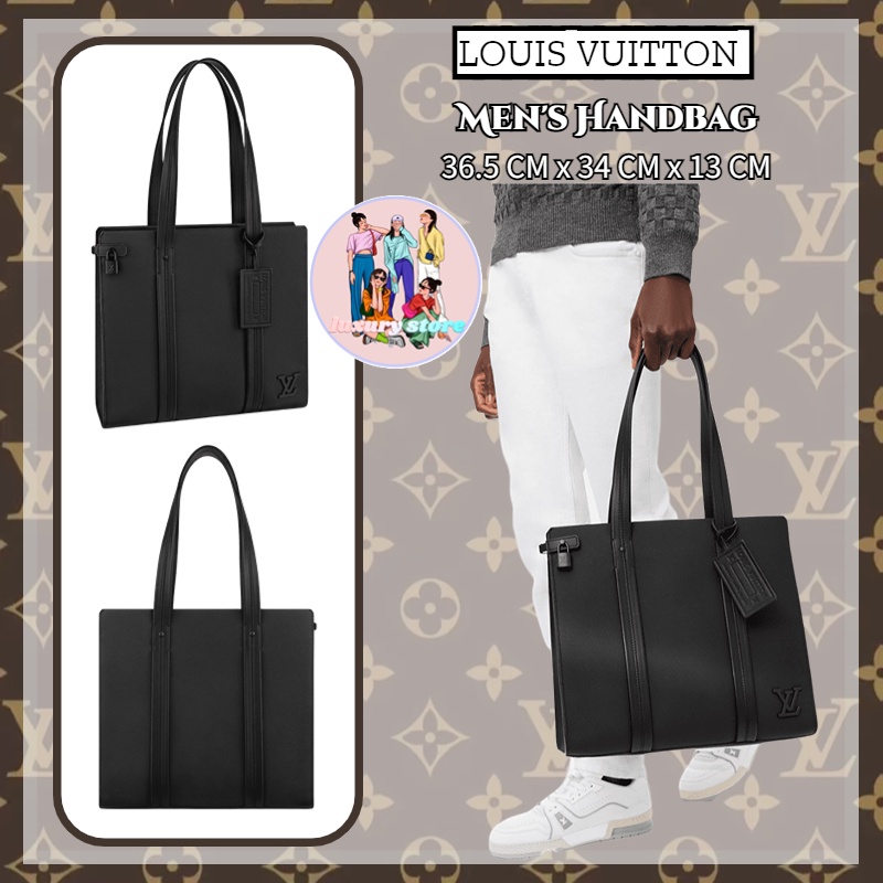 หลุยส์วิตตอง  Louis Vuitton  กระเป๋าโท้ท/กระเป๋าผู้ชาย/สไตล์ล่าสุด/การจัดซื้อแบบยุโรป ของแท้ 100%/กระเป๋าถือผู้ชาย