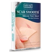 Smooth E scar Smooth Silicon Sheet  แผ่นซิลิโคนลดรอยแผลเป็น ป้องกันการเกิดแผลเป็นนูนแข็ง แบบ 1 ชิ้น 1.5x2.75