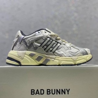 BAD BUNNY X ADIDAS RESPONSE CL "CORE WHITE" SNEAKERS รองเท้าผ้าใบผูกเชือก แบรนด์อดิดาส แบดบันนี่