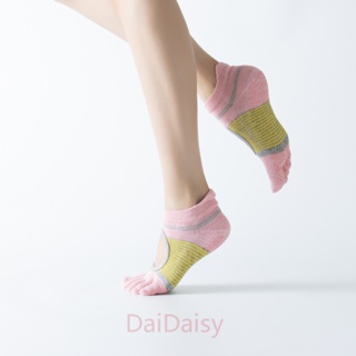 Daidaisy √❤ ถุงเท้าโยคะ พิลาทิส กันลื่น แบบมืออาชีพ เหมาะกับใส่เต้นรํา ฟิตเนส สําหรับผู้หญิง