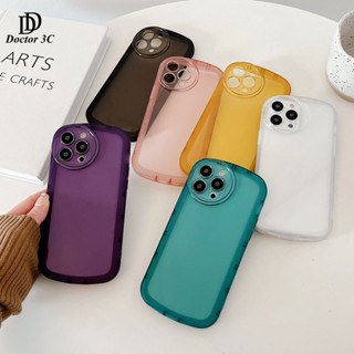 เคสโทรศัพท์มือถือแบบนิ่ม TPU ใส กันกระแทก สีแคนดี้ แฟชั่น สําหรับ Samsung ss Galaxy A54 A34 A14 A04 A04E A04s 4G 5G 2023