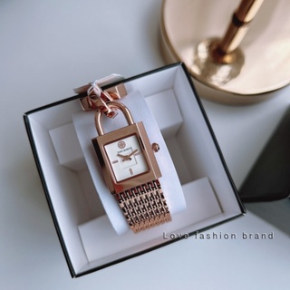 👑ผ่อน0%แท้100%👑 นาฬิกาข้อมือ รูปกุญแจ สีRosegold  Tory burch TBW7102 rosegold watch TBW7101