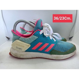 Adidas Size 36 ยาว 23 Cm.รองเท้ามือสอง ใส่ทำงาน เที่ยว ลำลอง กีฬา