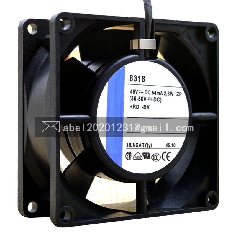 SZ ยี่ห้อ NEW 8318 48VDC COOLING FAN 8032 80*80*32MM