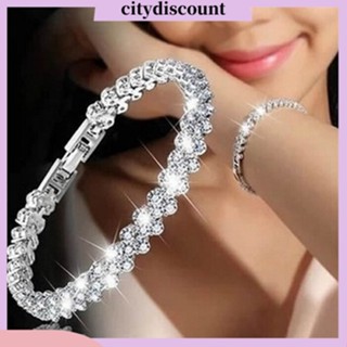 &lt;citydiscount&gt;  กำไลข้อมือโซ่สำหรับผู้หญิง หลากเสน่ห์