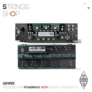 Kemper Profiling Amp Powerrack+Remote Footswitch Set