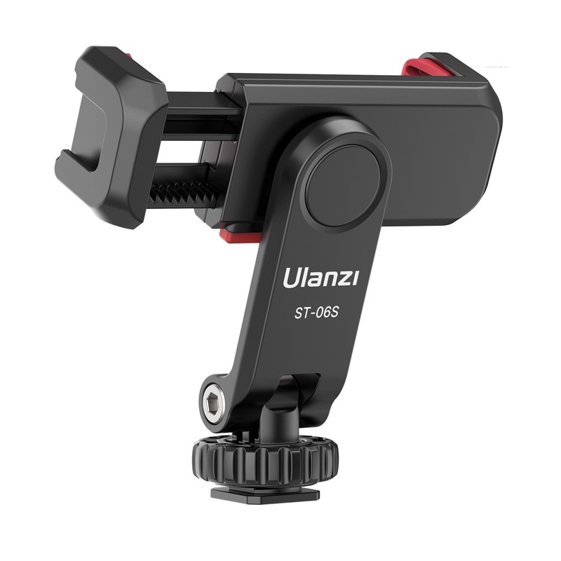 ULANZI PHONE TRIPOD MOUNT ST-06S ตัวจับยึดมือถือ ติดกับขาตั้งทั่วไปได้ หรือเสียบกับช่อง Hot Shoe กล้อง