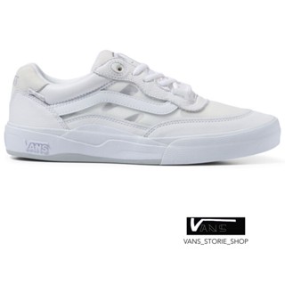 VANS WAYVEE WHITE WHITE SNEAKERS สินค้ามีประกันแท้