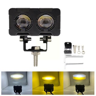 Universal 2pcs 12V Car Headlight 4 Led Lights Motorcycle High Color Car Bulbs Modified Two Accessories Brightness Auxili