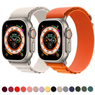 สายนาฬิกาข้อมือ สําหรับ Apple watch band 49 มม. 44 มม. 40 มม. 45 มม. 41 มม. 42 มม. 38 มม. 49 44 45 มม. iWatch series Ultra 8 7 6 3 se 8