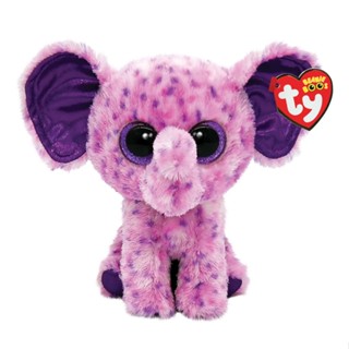 TY ตุ๊กตา ทีวาย EVA-elephant purple reg