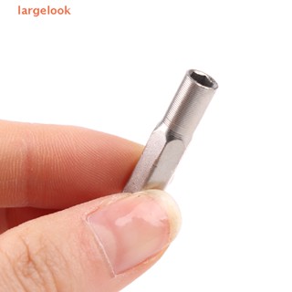 [largelook] Electric Screwdriver Hex 1/4" 6.35mm Hex Shank To 4mm Socket Driver Bit Adapter