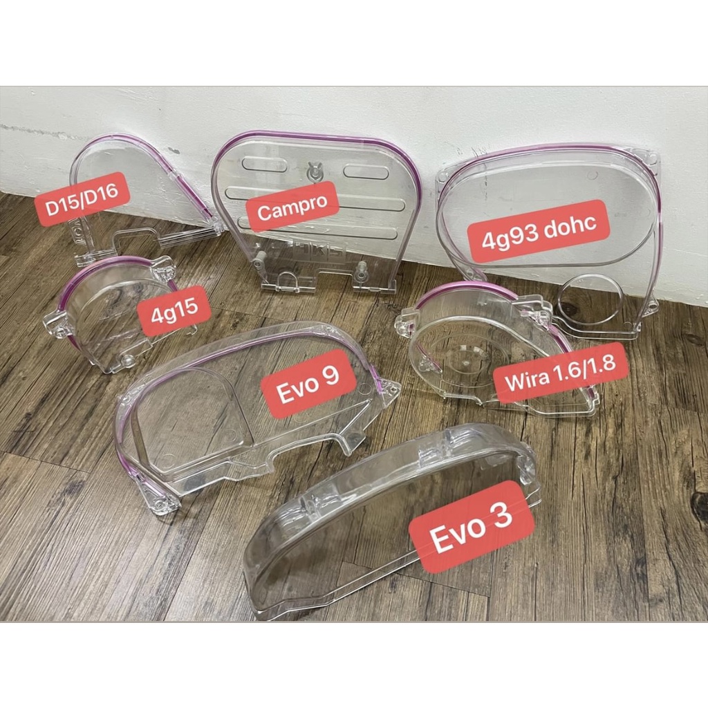 ฝาครอบสายพาน TIMING EVO123 4G63/EVO4-8 EVO9/4G13/4G15/4G91/4G93 DOHC/SOHC WIRA1.6/1.8 /CAMPRO/HONDA 