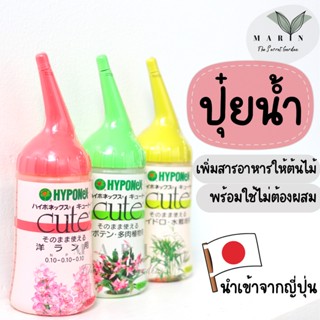 Hyponex Cute ปุ๋ยน้ำพร้อมใช้งาน สำหรับแคคตัส ไม้อวบน้ำ บอนสี ไม้ด่าง ไม้ใบ กล้วยไม้