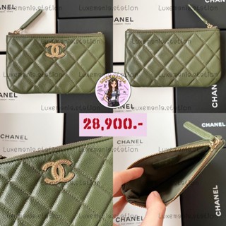 👜: New!! Chanel O Case 6” Green Limited‼️ก่อนกดสั่งรบกวนทักมาเช็คสต๊อคก่อนนะคะ‼️