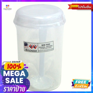 โลตัสโหลกลมฝาปิดมีช้อนทรงสูงเล็กLOTUSS ROUND CANISTER LID SPOON SMALL