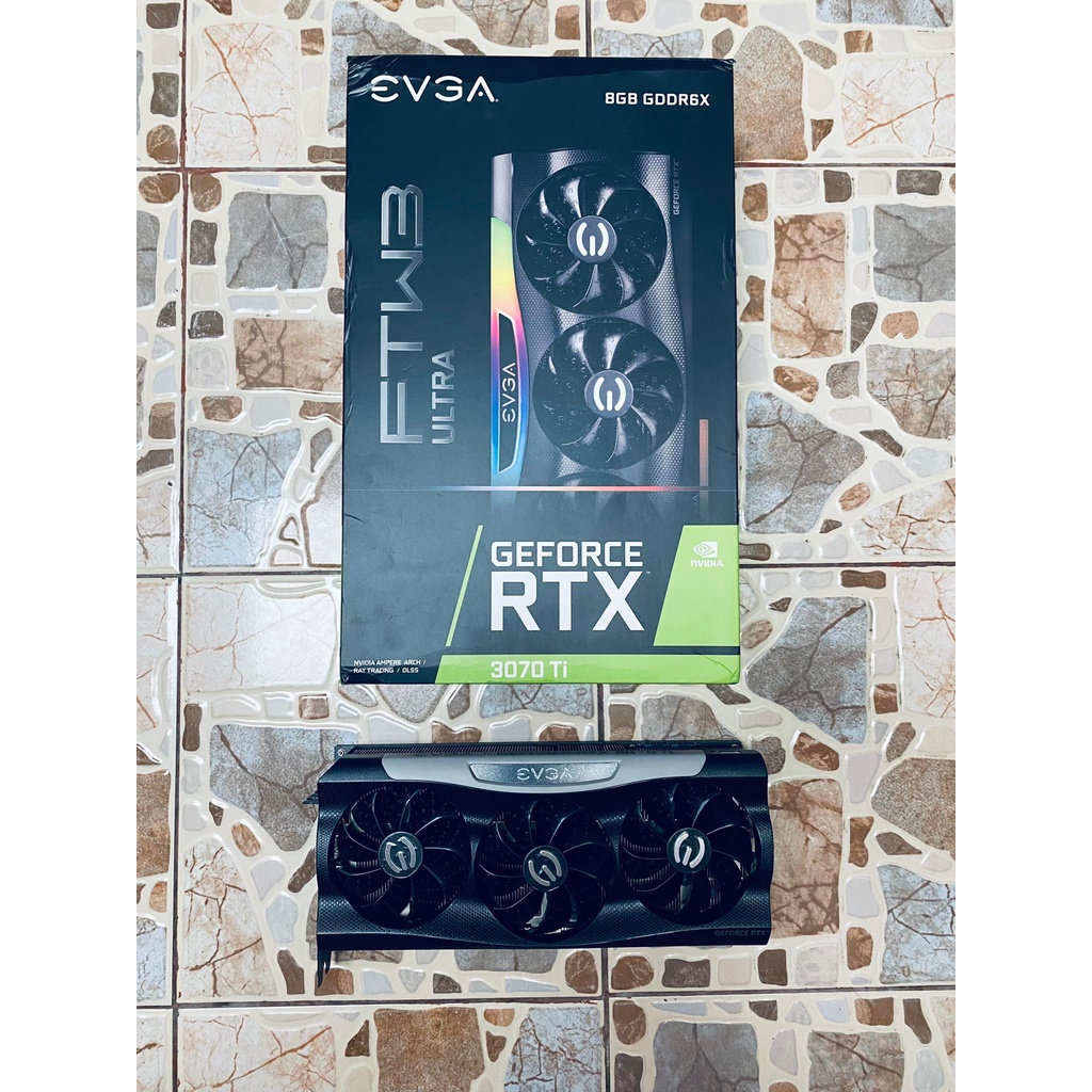 ขายการ์ดจอมือสอง EVGA GeForce RTX 3070 Ti 8GB FTW3 Ultra Gaming