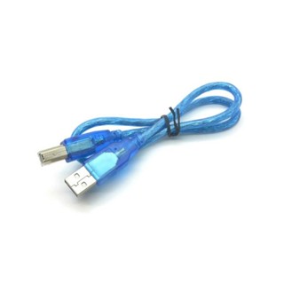 สาย USB 30cm สำหรับอัพโหลดโปรแกรม Arduino USB square port data cable usb type B