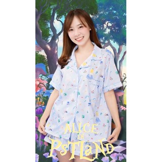 Best Seller ชุดนอน 20th Collection 'A l i c e' สี  Baby Blue