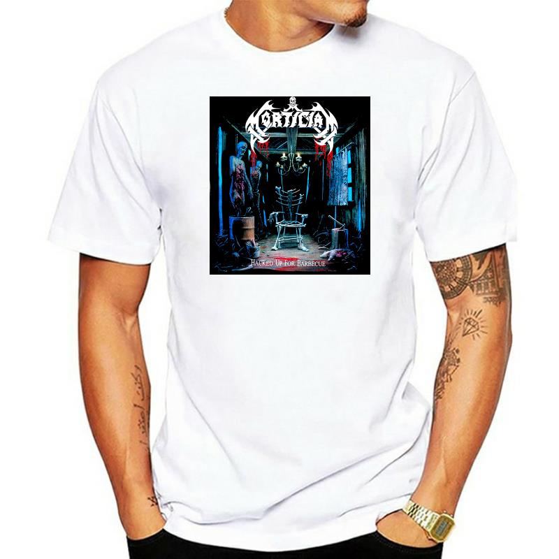 Mortician Hacked Up สําหรับบาร์บีคิว 1996 เสื้อยืดอัลบั้ม