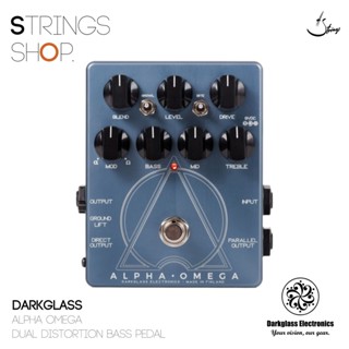 เอฟเฟคเบส Darkglass Alpha Omega Dual Distortion Bass Pedal