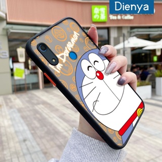 สําหรับ Huawei Y6s Y6 2019 เคสการ์ตูนน่ารัก โดราเอมอน ขอบบาง ฝ้า ใส เคสแข็ง เคสกันกระแทก เคสป้องกันเต็มรูปแบบ เคสนิ่ม