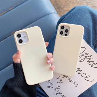 เคสกำมะหยี่ สีครีม  สำหรับไอโฟน i14plusi6,i6s,i7,i8,SE,​6p​,​7p,8p,​X,Xs,XR,XsMax,i11,i11pro,i12pro max,i13pro ma