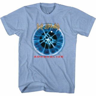 [COD]เสื้อยืด พิมพ์ลาย Def Leppard Adrenalize Album Light Blue Heather สําหรับผู้ใหญ่S-5XL