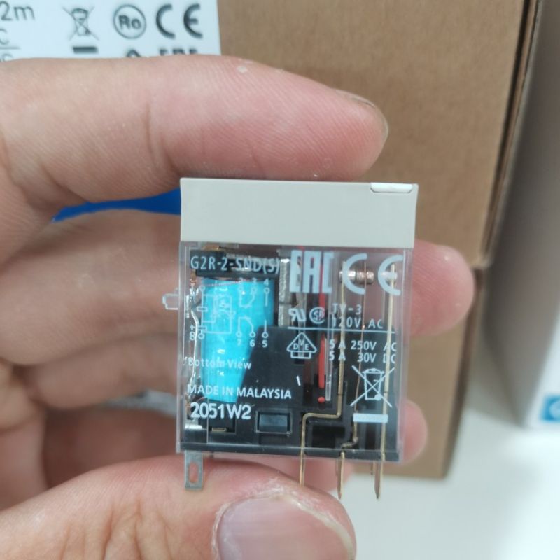 Original 0mron G2R-2-SND DC24 8 ขา มีไฟ ของใหม่ ของแท้ ✅️