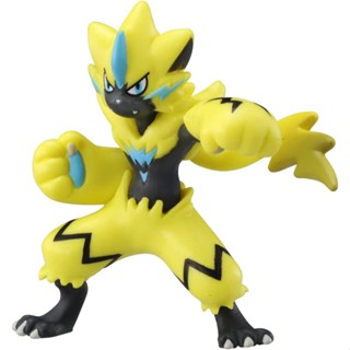 Direct from Japan Takara Tomy "Pocket Monster Moncolle MS-09 Zeraora" Pokemon Figure Toy 4 Years Old and Over Passed Toy Safety Standards ST Mark Certified Pokemon TAKARA TOMY