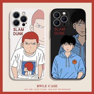 SLAM DUNK เคสไอโฟน iPhone 11 pro 8พลัส Xr Xs X max 13 pro max เคสมือถือ iPhone 12 14 7 8 เคส 8plus cover นิ่ม 7plus TPU