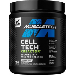 MuscleTech Cell-Tech Creactor เร่งการสังเคราะห์ ATP ให้พลังงานกับเซลล์กล้ามเนื้อ สุ่มรสชาติ