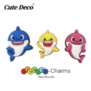 CROCS 【Cute Deco】จิบบิทซ์เรซิ่น รูปปลาโลมาน่ารัก สีแดง (4 แบบ) สีเหลือง อุปกรณ์เสริม สําหรับตกแต่งรองเท้า