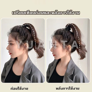 YUANTA กิ๊ฟติดผมยกหางม้า ยกผมสูง เสริมวอลลุ่มสไตล์เกาหลี 5 cm 3.5 cm เสริมหัวทุย น่ารักมาก Hair Clips