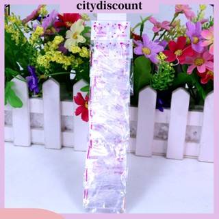 &lt;citydiscount&gt;   ต่างหูกระดุมพลาสติก 10 แพ็คสําหรับผู้หญิง