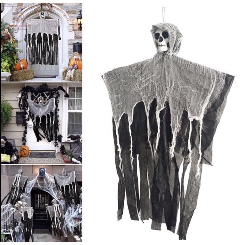 ผีฮาโลวีน ผีปลอม👻ผีห้อยหัว ตกแต่งฉากโลวันHalloween รวมผีปลอม ผีหลอกเด็กตกแต่งฮาโลวีน🤪พร๊อพฮาโลวีน ขายในราคา ฿79 - ฿189