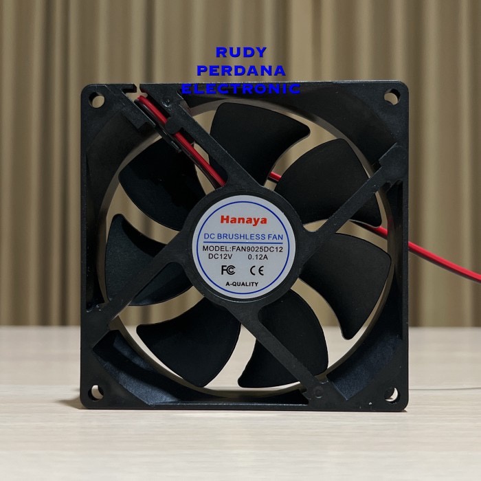 พัดลม พัดลม DC 12V 12 VOLT 9 CM 9CM
